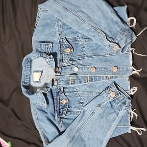 Crop Denim Jacket